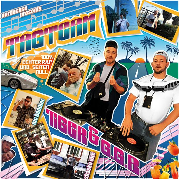 Tiger104er & G.G.B. – TagTeam Album Cover